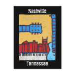 Nashville, Tennessee skyline postcard