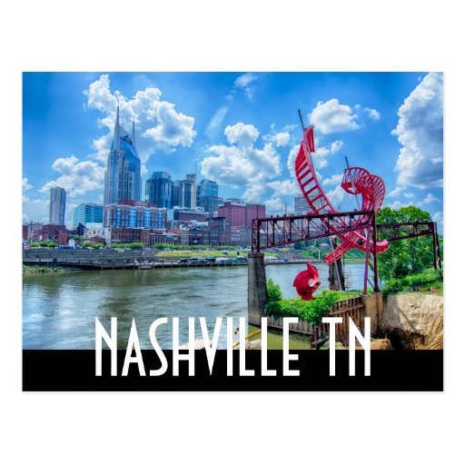 NASHVILLE TN POSTCARD | Zazzle