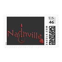 NASHVILLE WITH PICK postage