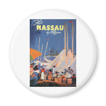Nassau Bahamas Fridge Magnets