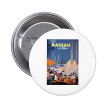Nassau Bahamas Pinback Buttons