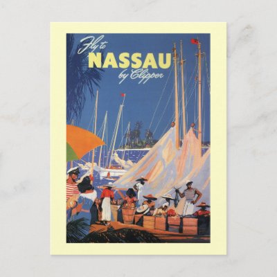 Nassau Bahamas Post Card