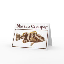 Nassau Grouper Card