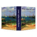 Nassau Harbor by Albert Bierstadt Vinyl Binder