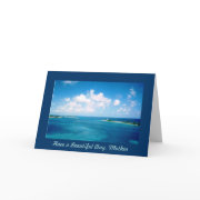 Nassau Harbor Custom Mother's Day Card card