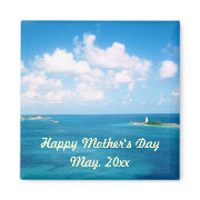 Nassau Harbor Magnet sq magnet