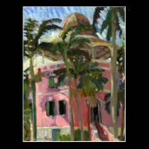 Nassau Library postcard postcards