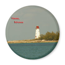Nassau Lighthouse magnets by lighthouseenthusiast Nassau Lighthouse magnets
