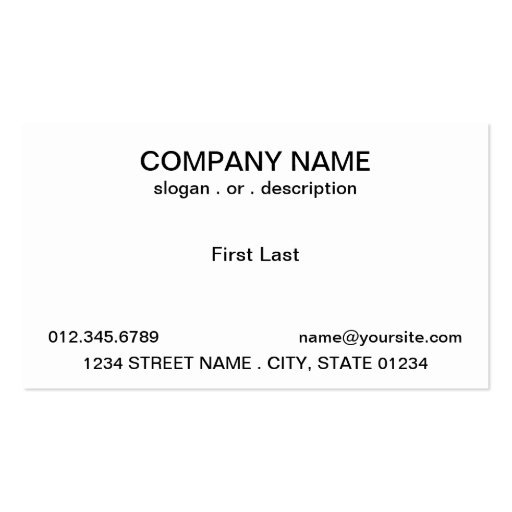 Nastia Business Card Templates (back side)