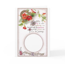 Nasturtium Birthday Card Frame