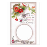 Nasturtium Birthday Card Frame Postcards