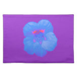 Nasturtium Bright Blue Placemat