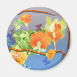 nasturtium-faery refrigerator magnets