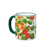 Nasturtium Vines Mug
