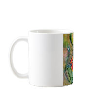 Nasturtium Water Fantasy mugs