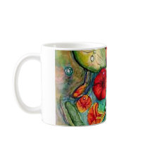 Nasturtium Water Fantasy mugs