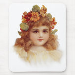Nasturtium Wreath Mouse Pad
