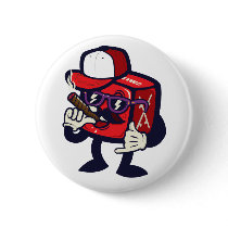 Nasty Dice Boy buttons by k_kvad Nasty Dice Boy buttons