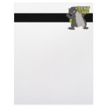 NASTY HONEY BADGER DONT CARE letterhead