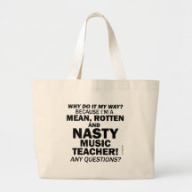 Nasty Music Teacher Bag