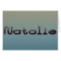 Natalie cards