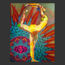 Natarajasana digitally - 2012 posters