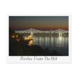 Natchez Under-The-Hill & Bridge Post Card