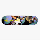 Nate and Guitar skateboards