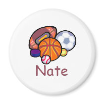 Nate Refrigerator Magnet