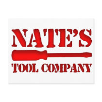 Nate's Tool Company postcards