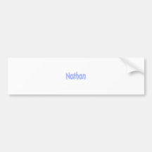Nathan Bumper Sticker