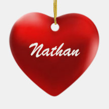Nathan Ornament Heart