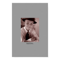 Nathanael wearing fedora posters