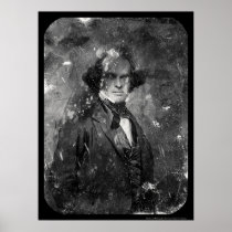 Nathanial Hawthorne Daguerreotype 1850 Poster