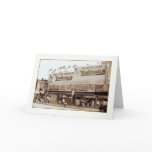 Nathan's Famous Hot Dogs Blank Greeting Card