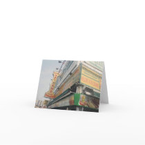 Nathan's Famous Hot Dogs Note Card
