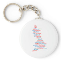 National Anthem Keychain