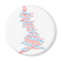 National Anthem Refrigerator Magnet