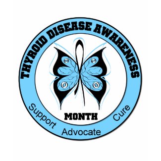 National Awareness Month - Thyroid Disease shirt