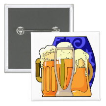 National Beer Day April 7 Pinback Button