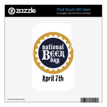 National Beer Day iPod Touch 4G Skin