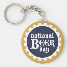 National Beer Day Key Chains