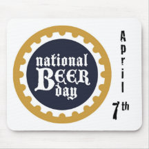 National Beer Day Mouse Pad