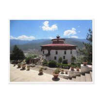 national bhutan museum postcard