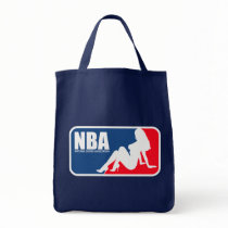 National Boobie Association Parody NBA Canvas Bag