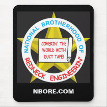 National Brotherhood Of Redneck Engineerin Mouse Mat