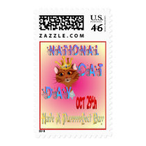 National Cat Day Postage stamps