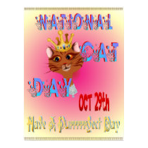 National Cat Day Print