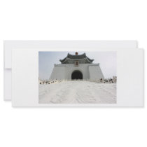 National Chiang Kai-shek Memorial Hall, Taipei Rack Card Template