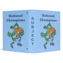National Chompions Alligator Binder